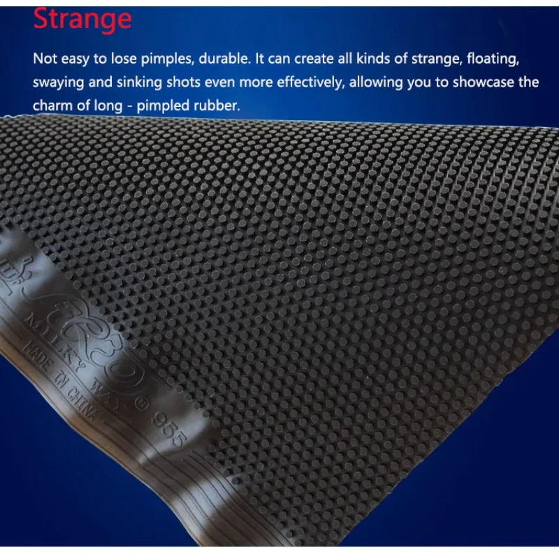 YINHE 955/Neptune/VVIP نقاط طويلة لتنس الطاولة مطاط معالج/غير معالج OX Huang Jianjiang Attacking Ping Pong المطاط المعتمدة من ITTF