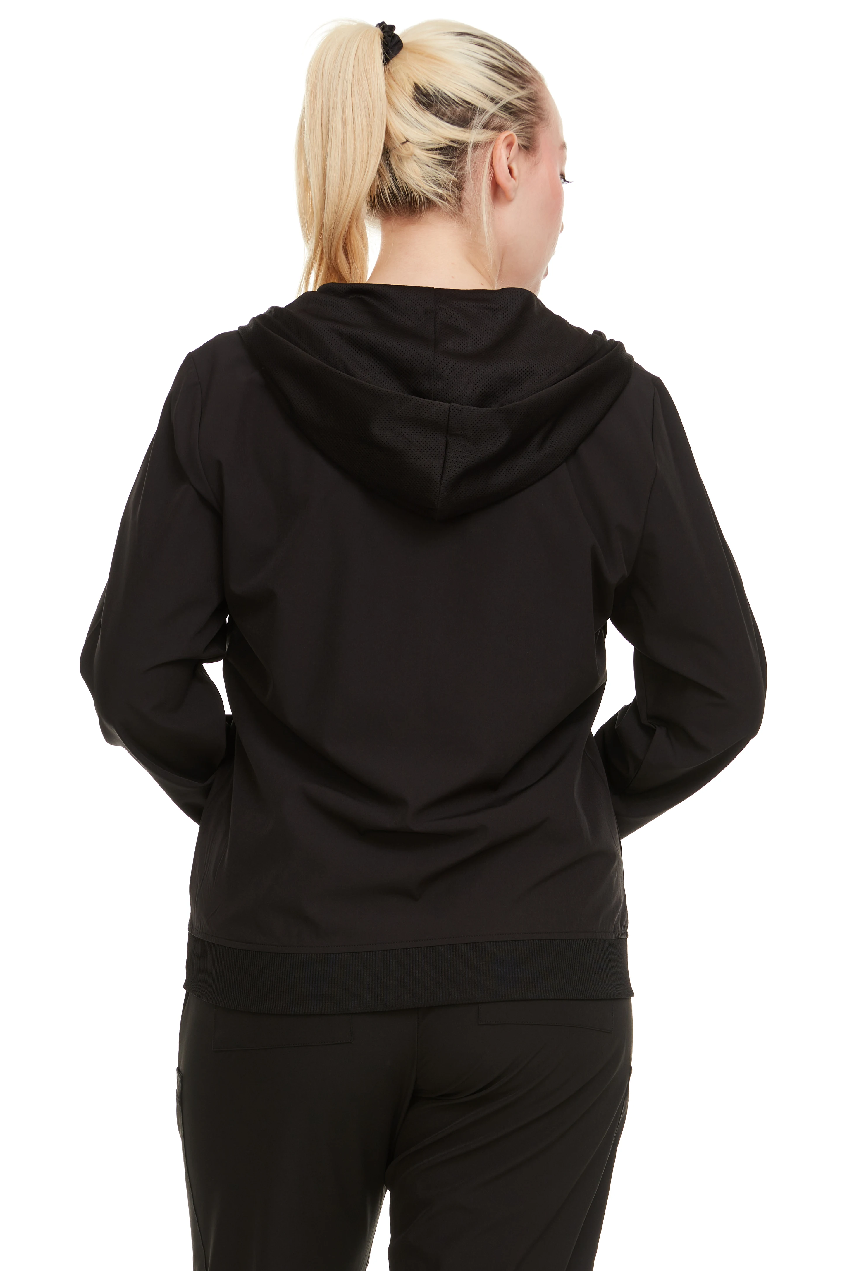 شفاء + ارتداء-سترة فرك نسائية بسحاب أمامي ، جيوب متعددة خالية من التجاعيد والتجاعيد ، 4