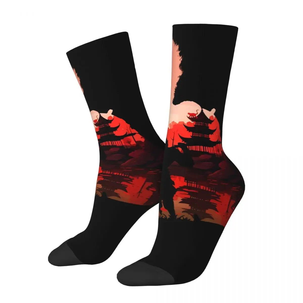 Cool Unisex Black Myth Wukong Gaming Theme Socks 2024 New Game Accessories Basketball Socks Super Soft Best Gift Idea