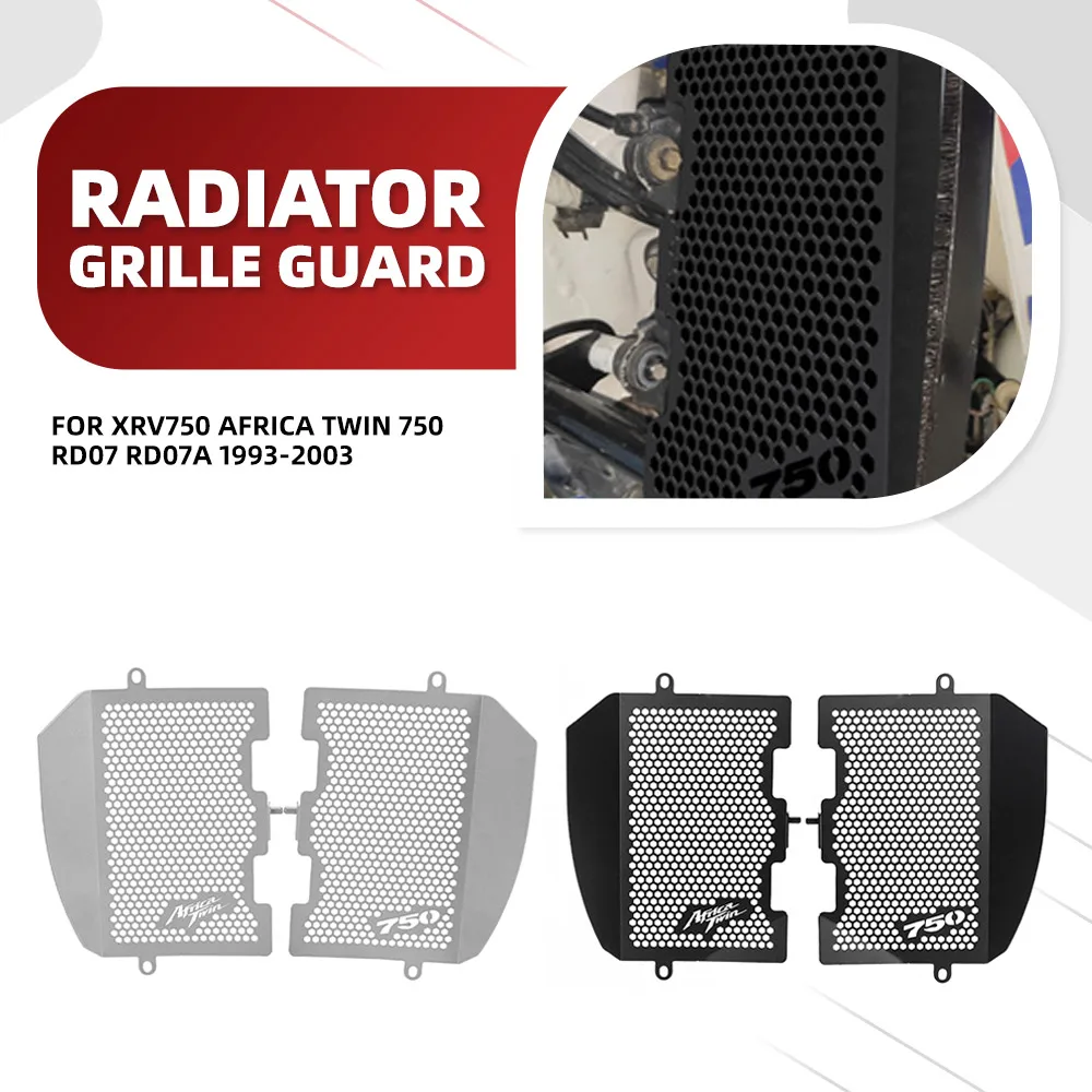 

Radiator Guard Cooler Cover FOR Honda XRV750 Africa Twin 750 RD07 RD07A 1993 1994 1995 1996 1997 1998 1999 2000 2001 2002 2003