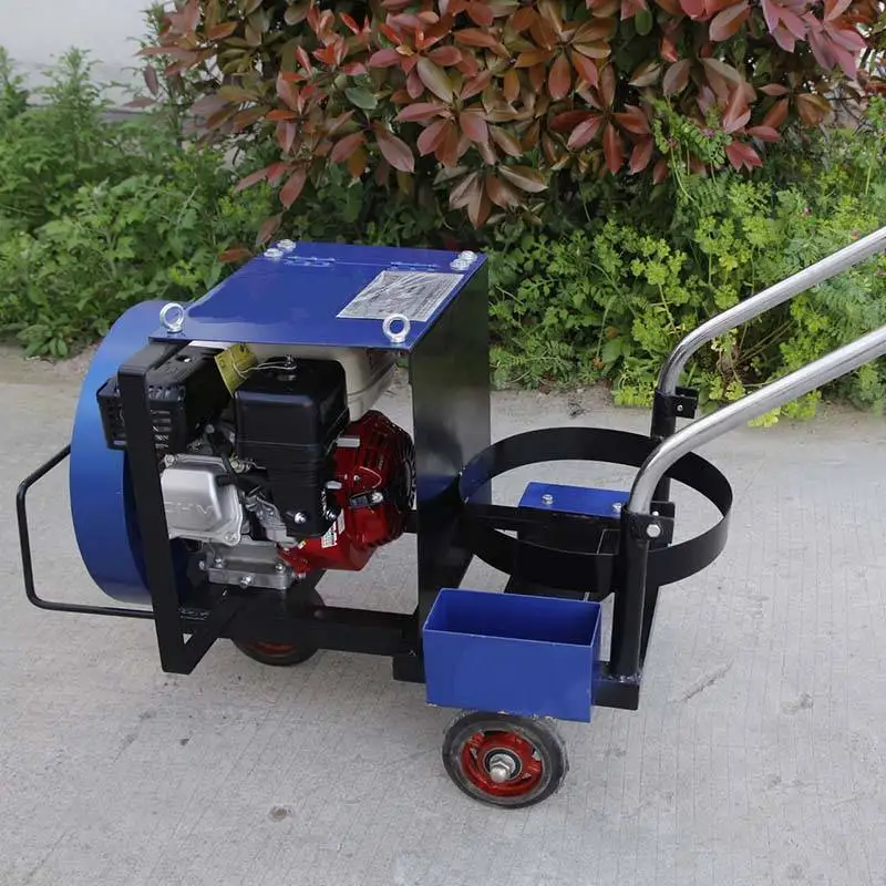 Walk Behind 5.5HP Engine Leaf Blower for Road Marking Surface Preparation with Low Maintenance Cost