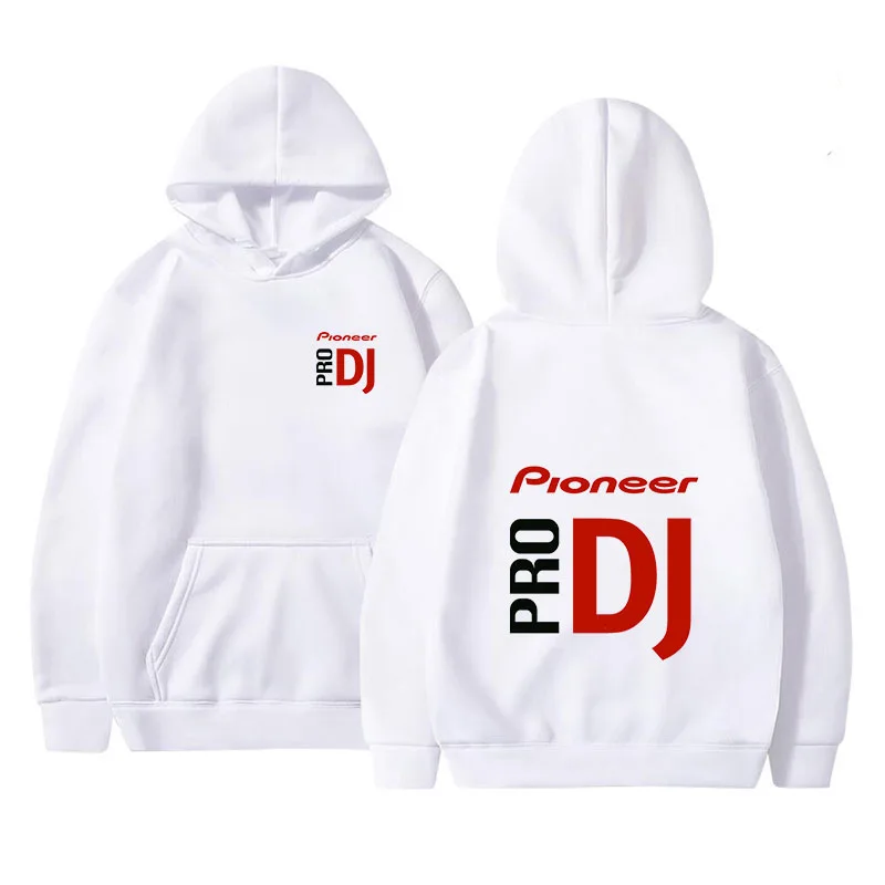 Pioneer Pro Dj Hoodie Sweatshirts Men Women Female Casual Cool Pullover Student Harajuku Streetwear Hoodies