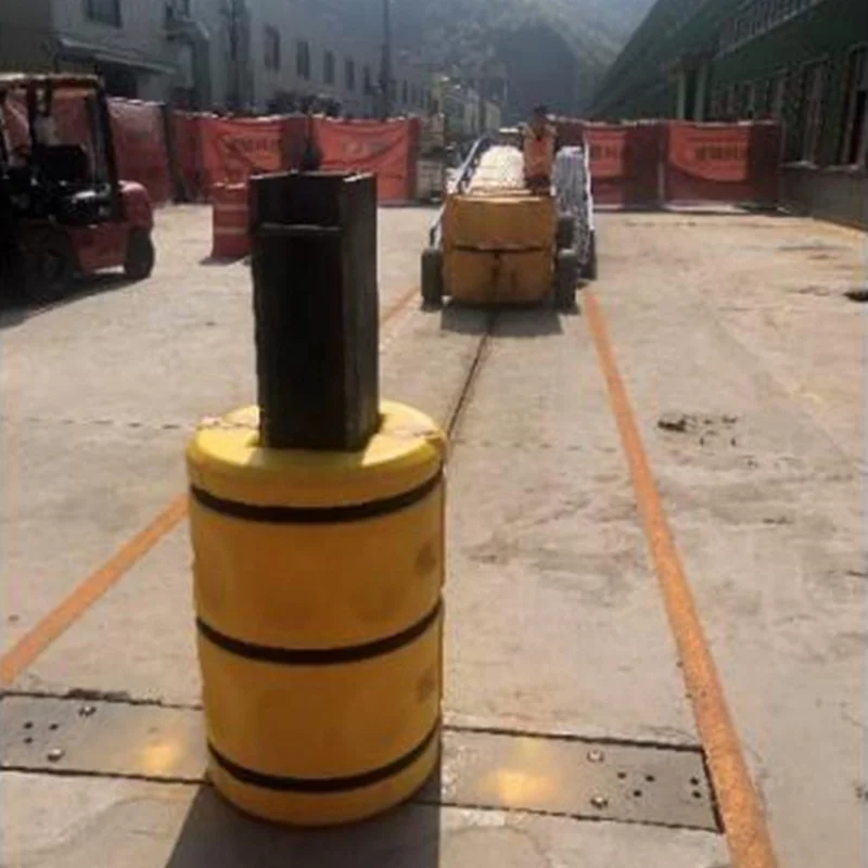 

Customized Pillar Guard Road Racking Safety Barrier Column Protector System