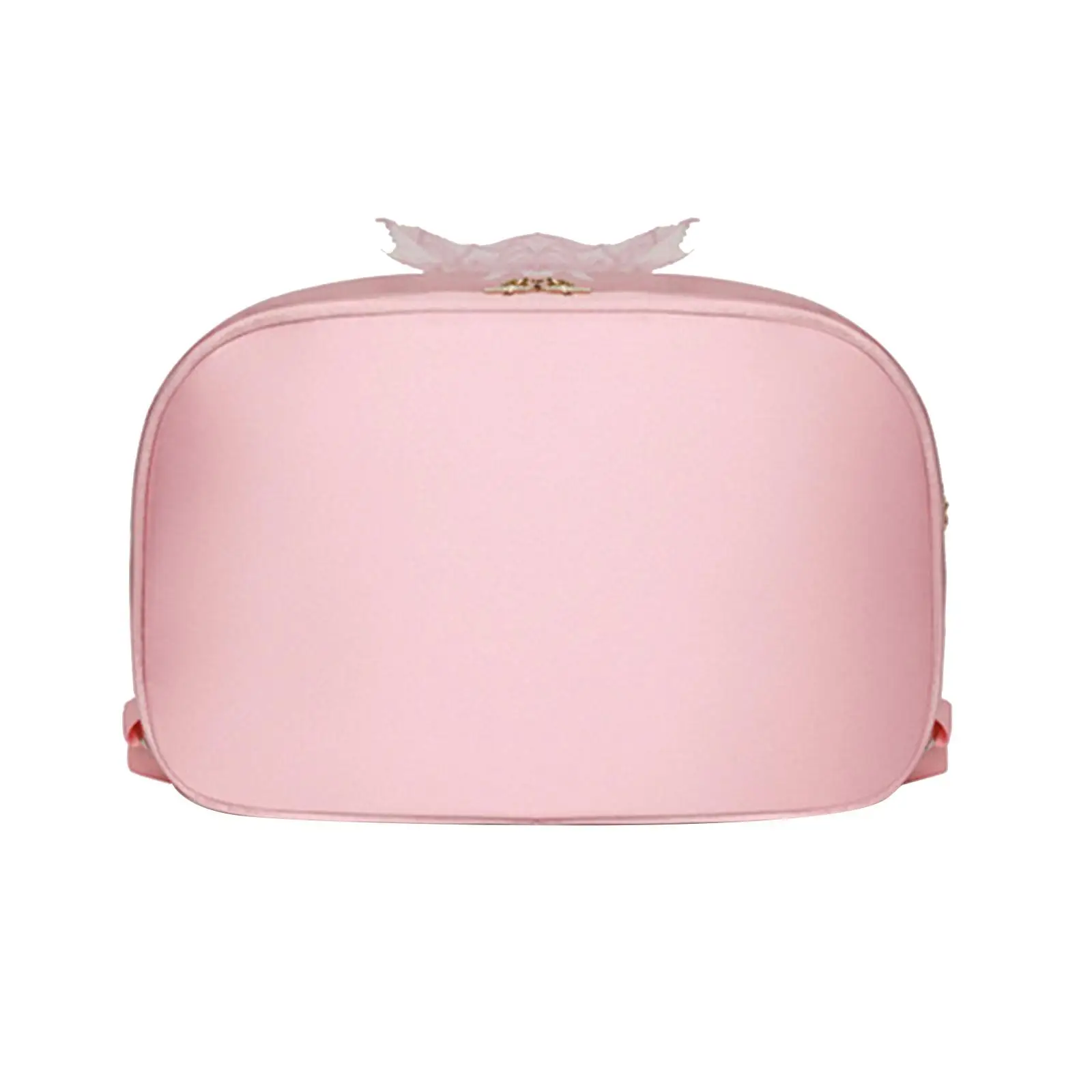 Girls Ballet Dance Backpack with Shoe Compartment Embroidery Sequin Bow Decor Waterproof Oxford Cloth Travel Gym Bag
