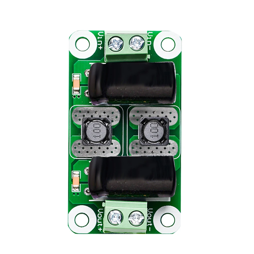 DC Power Filter Board 0-25V/0-50V 2A/3A/4A Class D Power Amplifier Module Interference Suppression Board EMI Suppression Board