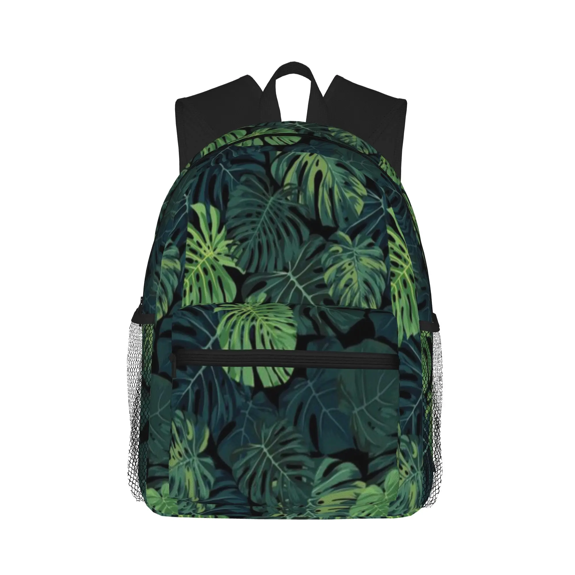 

Monstera leaves Casual Backpack for Students and Adults Female bags
