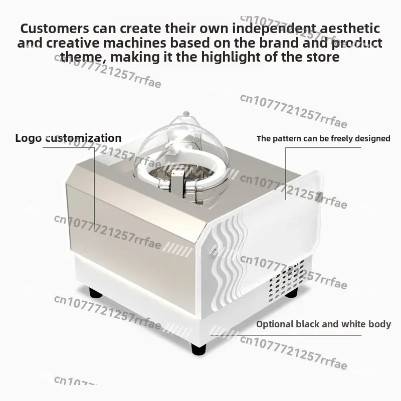 Automatic Homemade Ice Cream Machine for Commercial Small Italian Ice Machine for Coffee Shops