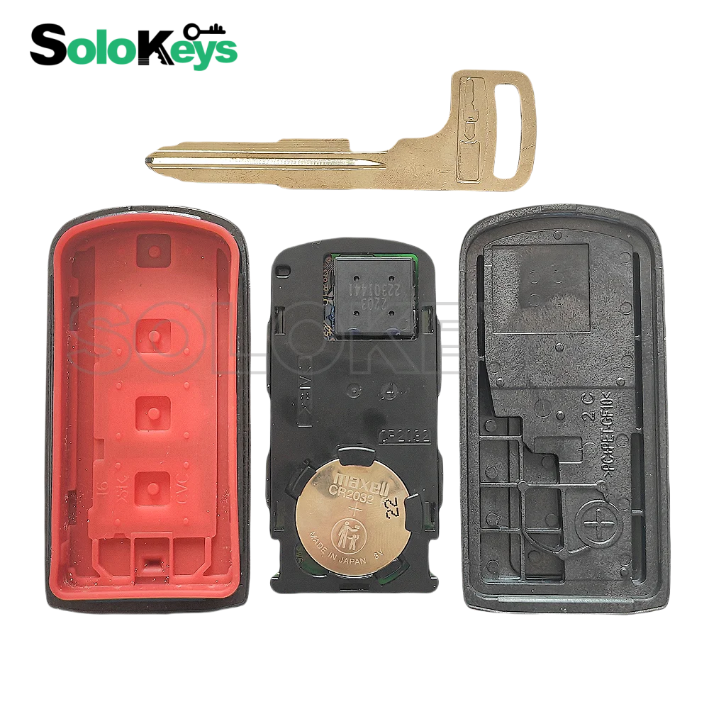 SOLOKEYS Original GHR-M014 For Dodge Attitude 2015-2019 Smart Remote Key Fob 434Mhz FSK 47 HITAG3 Chip Proximity GHR-M013-ASM