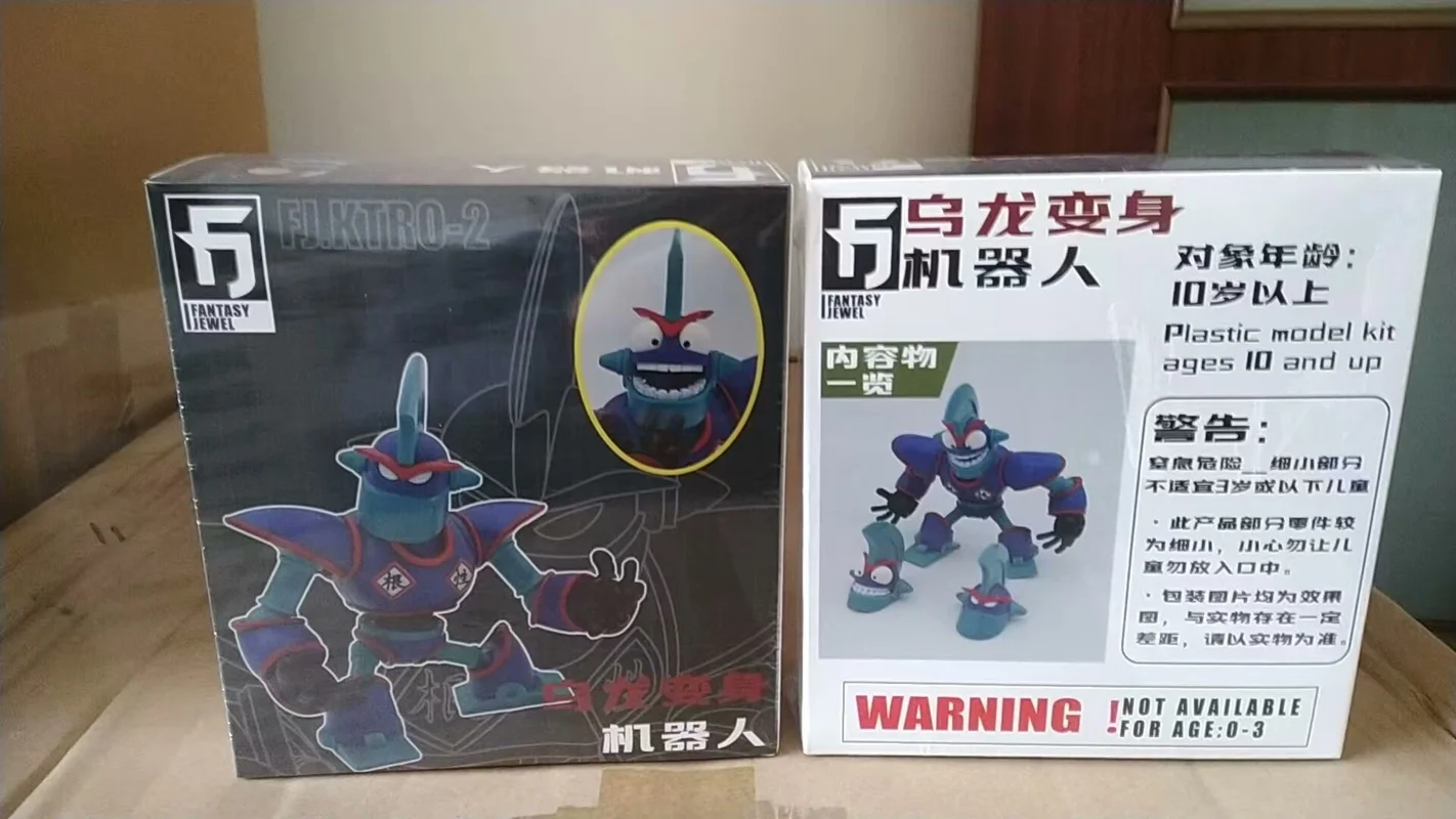 Em Estoque Fj Wulong - Figura Articulada de Robô Transformável (Colecionável e Decorativo) Autêntico