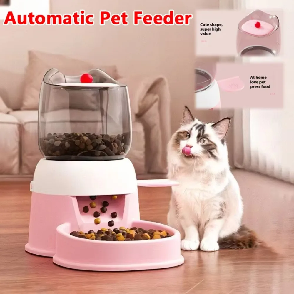 

New 2L Water Fountain Bowl Large Capacity Thickening Food Water Bowl Automatic Feeder Dispenser Cat Supplies