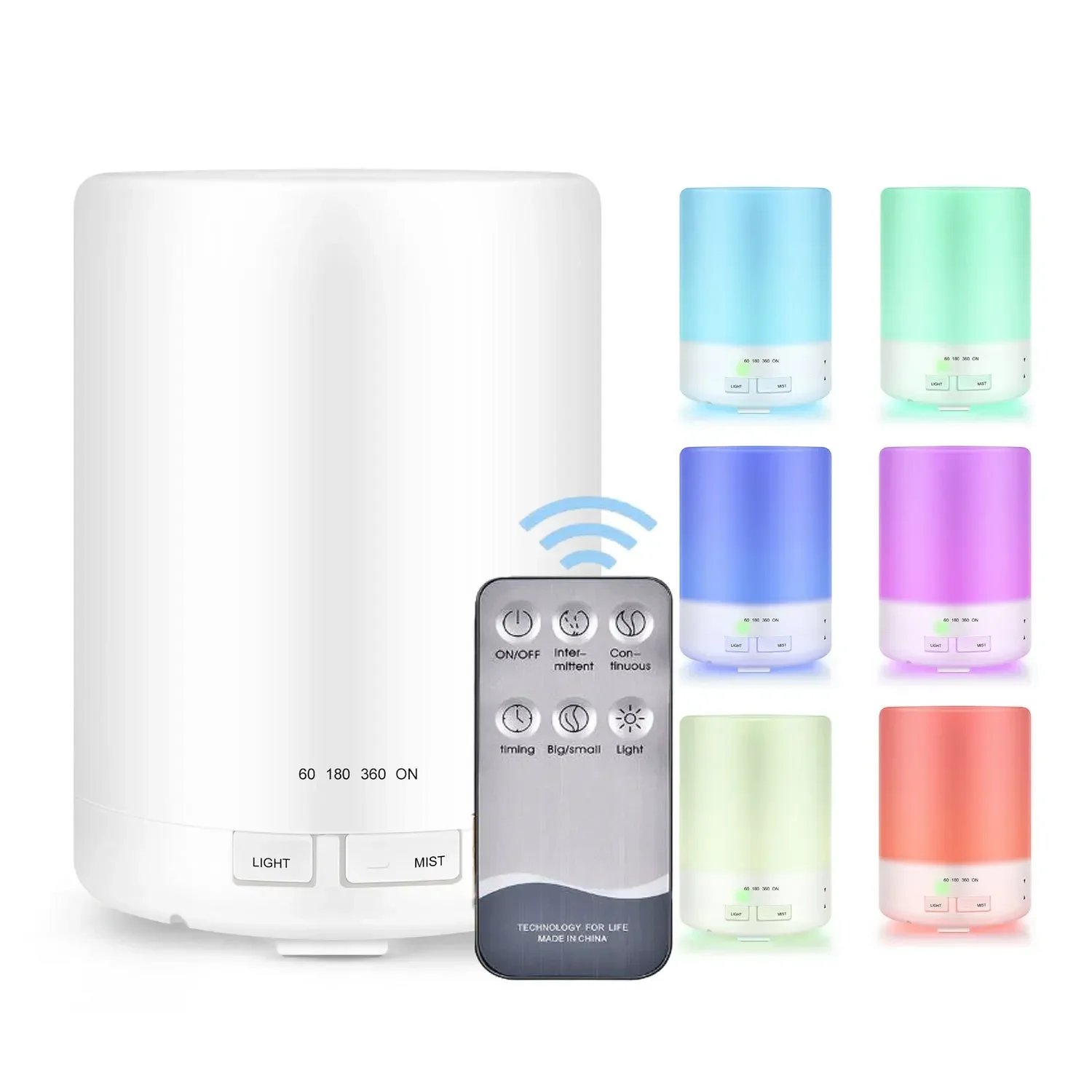 

Ultrasonic Aroma Diffuser 300ml Essential Oil Plug Aromatherapy Lamp Bedroom Household Silent Humidifier Air Humidifier