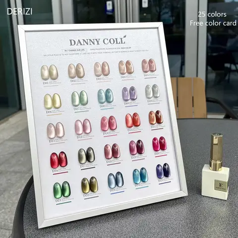 High End 9D Cat Eye Gel Polish Set With Color Board  Magnetic Gel Nail Set Luxury Cat's Eye Gel Soak Off UV LED Nail Varnish