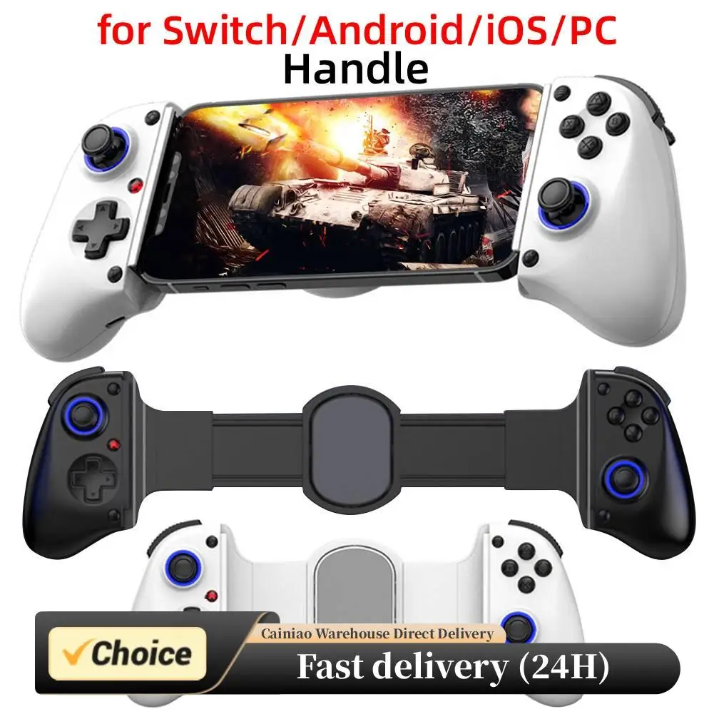 

Телескопический беспроводной контроллер геймпада Беспроводной BT мобильный игровой контроллер Мобильный игровой контроллер для ios/Switch/Android/ПК