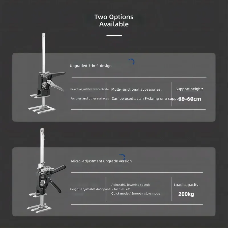 Multifunctional Aluminum Alloy Car Jack 3 in 1 Lifting Tool Heavy Duty Trimming Lifter Fast Convenient Load Bearing Lift