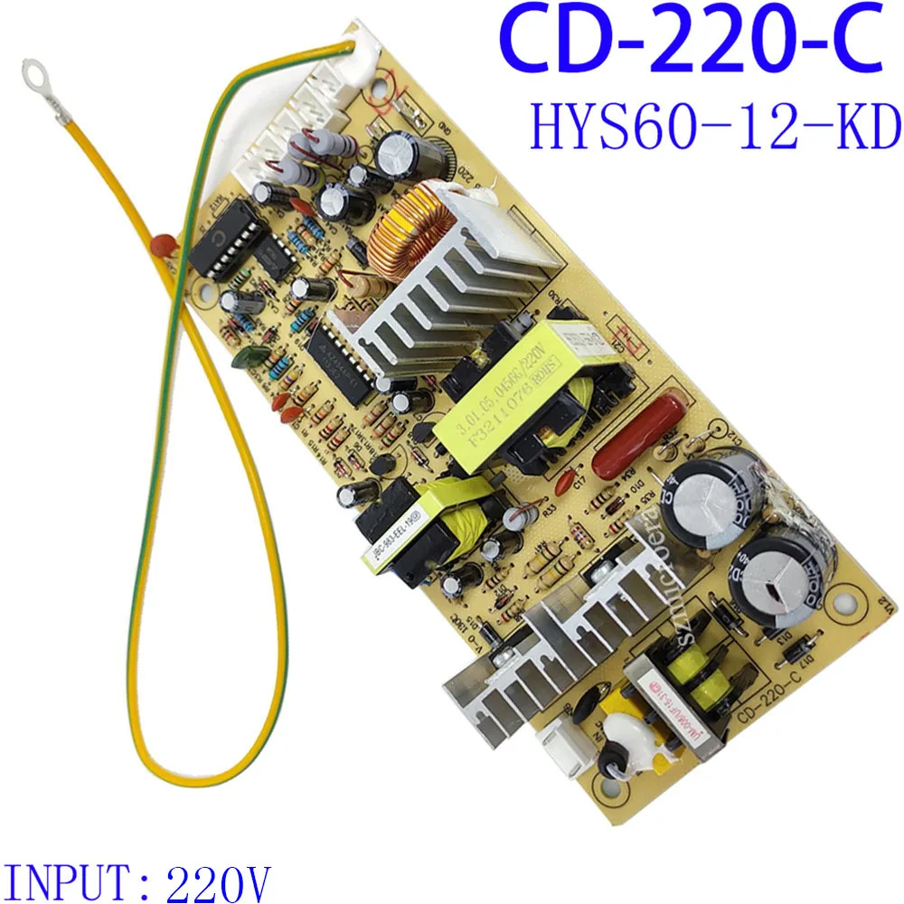 CD-220-C HYS60-12-KD PCB11122K6 220V Input Wine Cooler Control Board Wine Cabinet Circuit Board