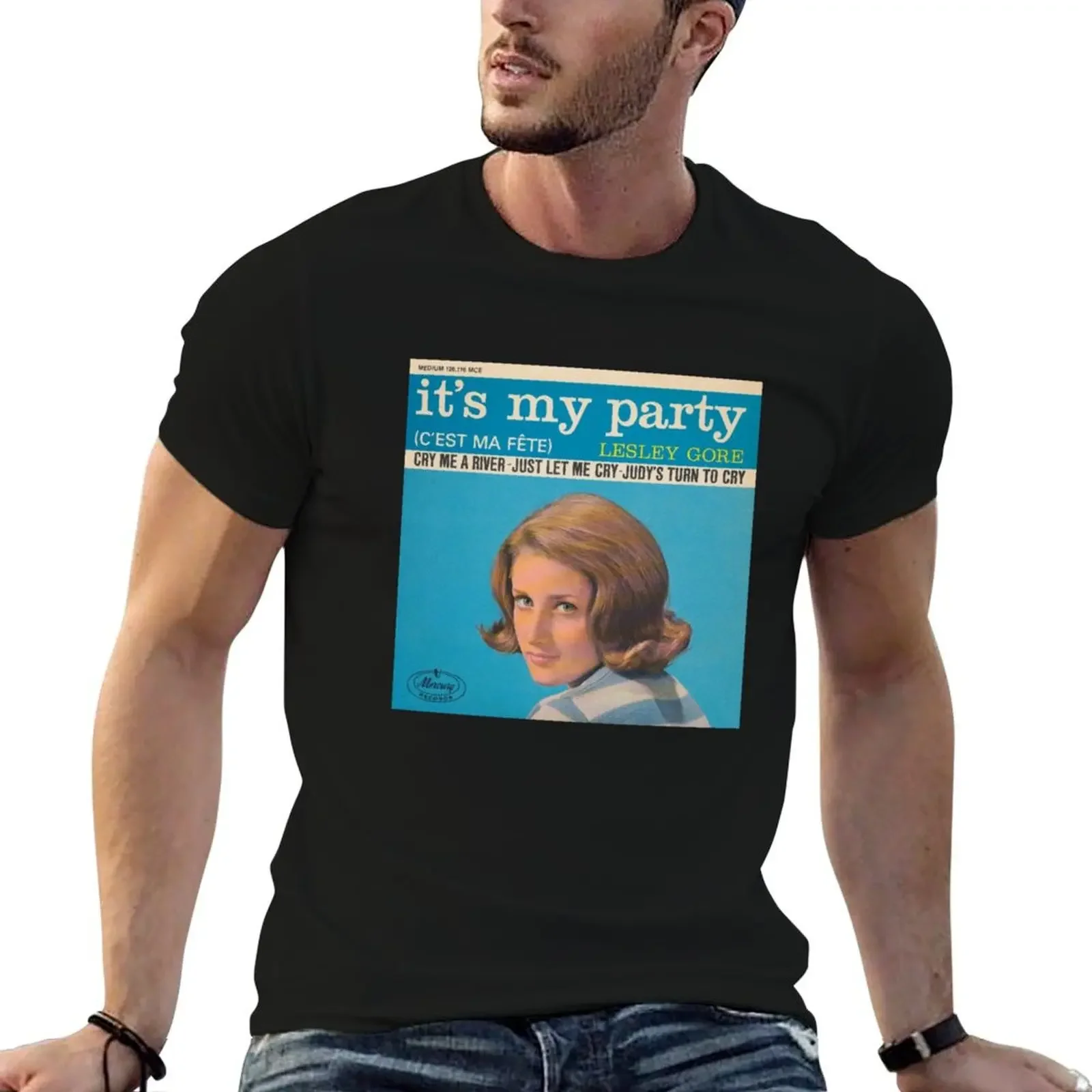 

Lesley Gore - It's My Party (1963) T-Shirt shirts graphic customizeds men clothings