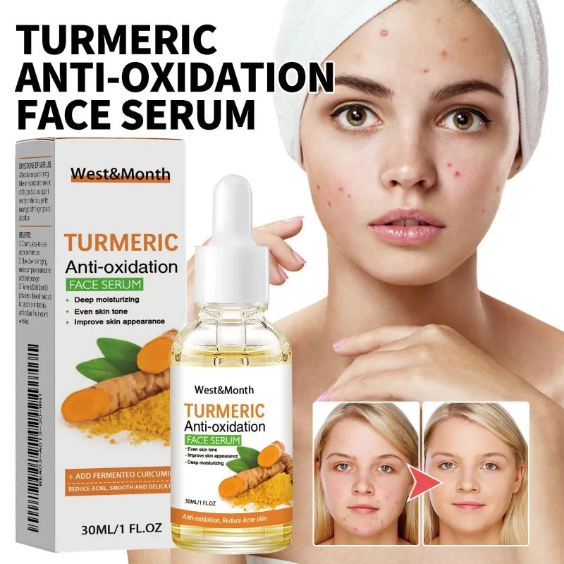 

Увлажняющая сыворотка для лица с куркумой, увлажняет, разглаживает пятна, следы от прыщей, повышает сияние кожи, питает кожу.