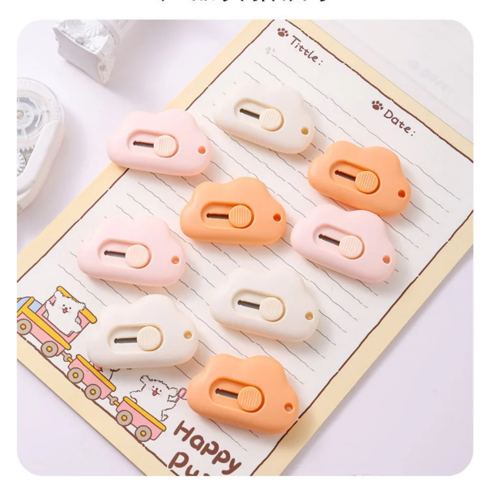 Mini Box Cutter Portable Utility Knife Retractable Art Knife Childlike Art Knife For Student Letter Opening Home