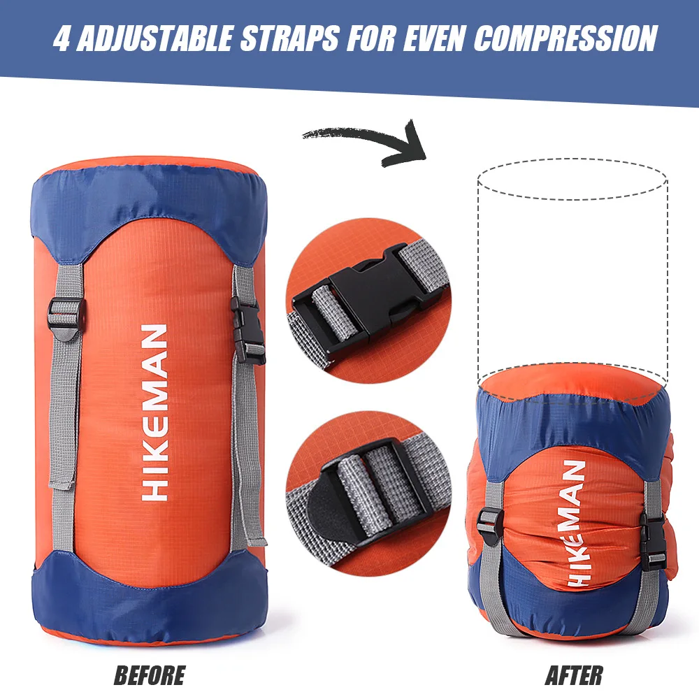 Outdoor Sleeping Bag Compression Sack 6-35L Storage Compression Pack Down Cotton Sleeping Bag Travel Sundry Bag For Camping Gear