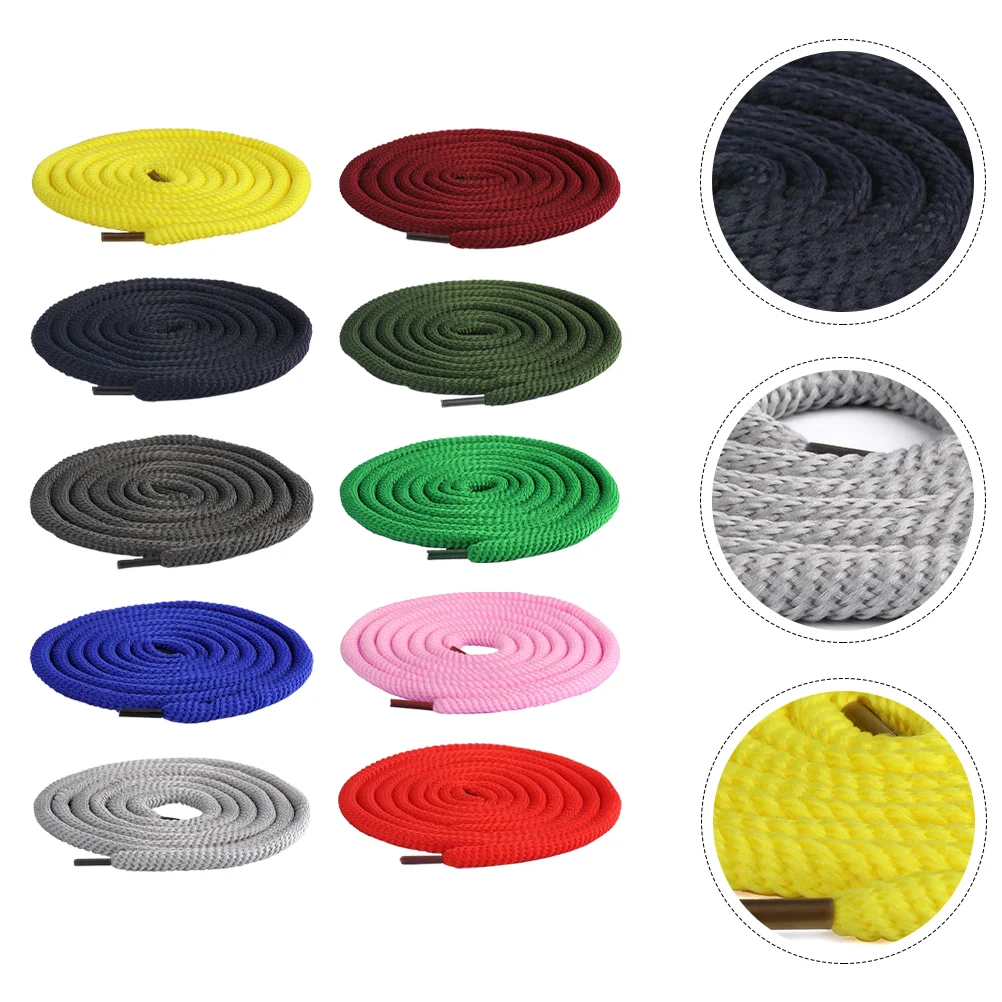 

10 Pcs Pant Drawstring Replacement Polyester Hoodies Sweatpants Coats Thread Waist Cord Clothing Accessories