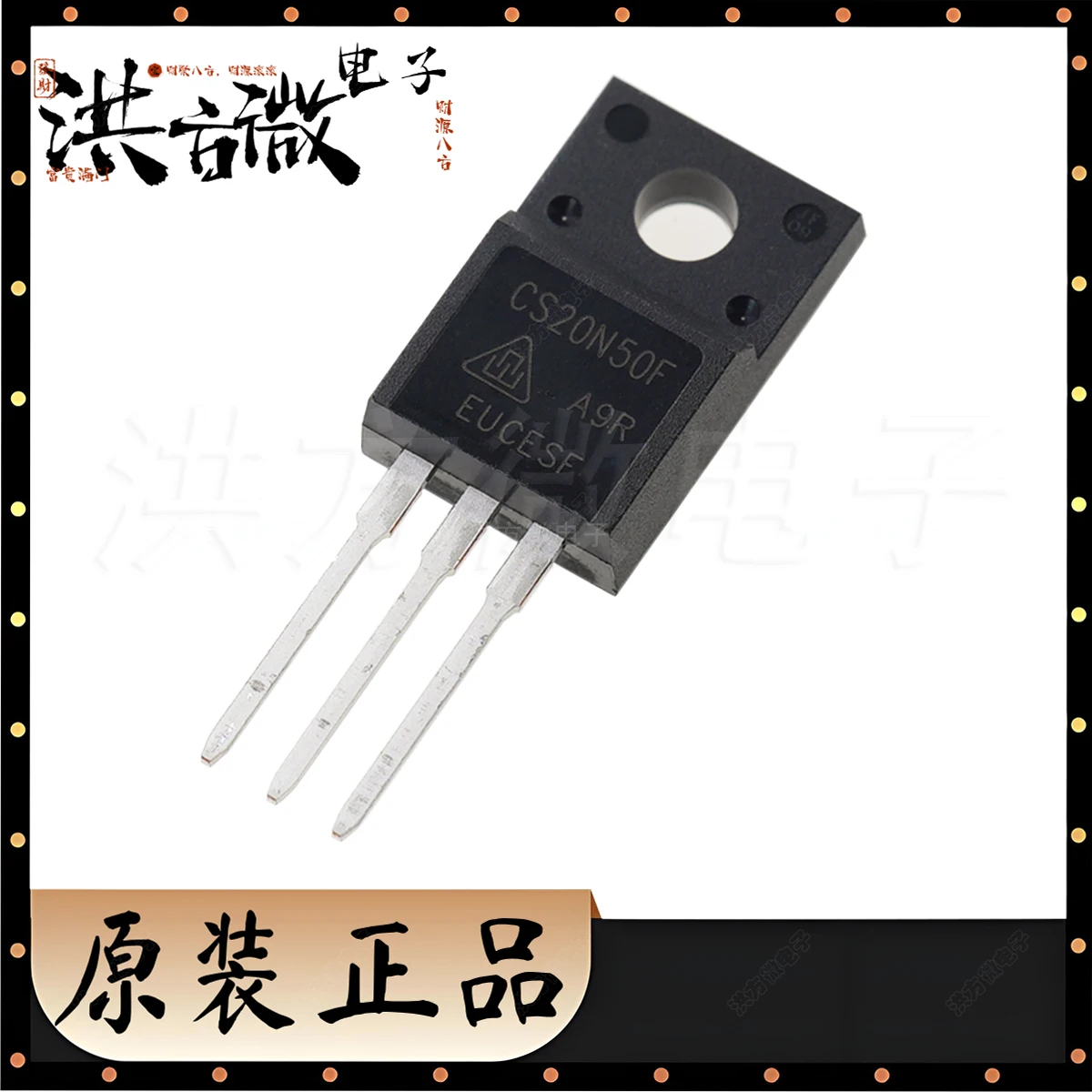 CS20N50F A9R CS20N50FA9R TO-220F-3 أنبوب التأثير الميداني الأصلي 500 فولت 20A 45 واط 0.24Ω TO220F-3 N-قناة الطاقة MOSFETs CS20N50FA9R #1
