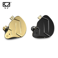 KZ ZSN Pro X Metal Wired Headset Hybrid Technology 1BA+1DD In Ear With Microphone Music Sport Headphones HiFi Monitor Earphone