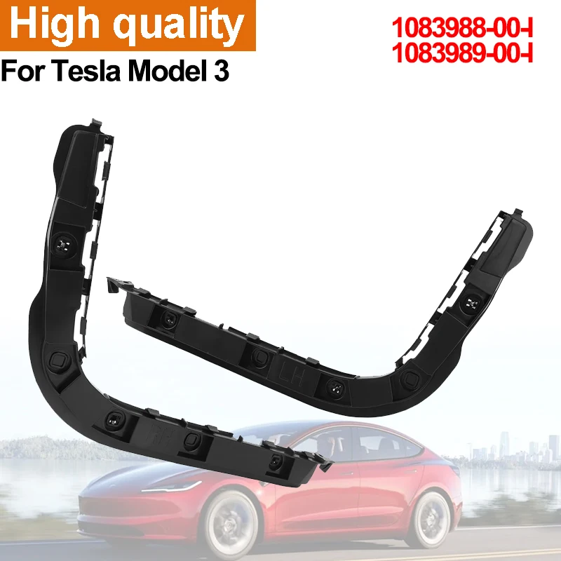 

Rear Bumper Bracket Support Sturdy Construction Bumper Retainer Wing Bracket Mount Replacement For Tesla Model 3 2017-2023