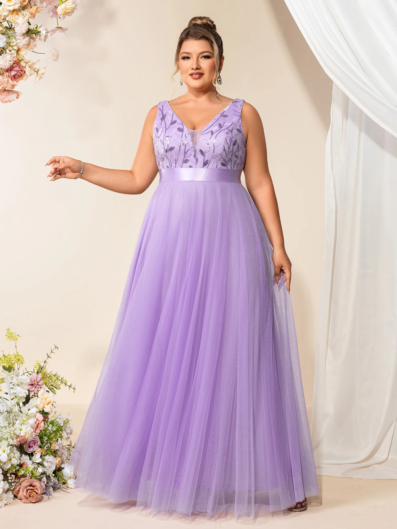 xucthhc-plus-size-tulle-formal-evening-gown-v-neck-lace-embroidery-maids-wedding-dress-gold-long-birthday-party-dress