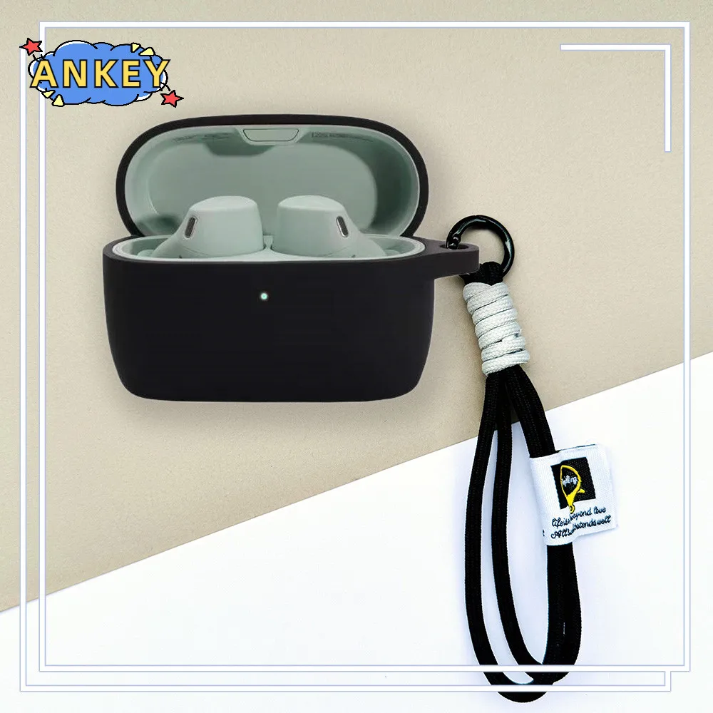 

Чехол для Jabra Elite 5, защитный нейлоновый ремешок, мягкий чехол, моющийся корпус, пылезащитный рукав, ремешок для ручной веревки, аксессуары