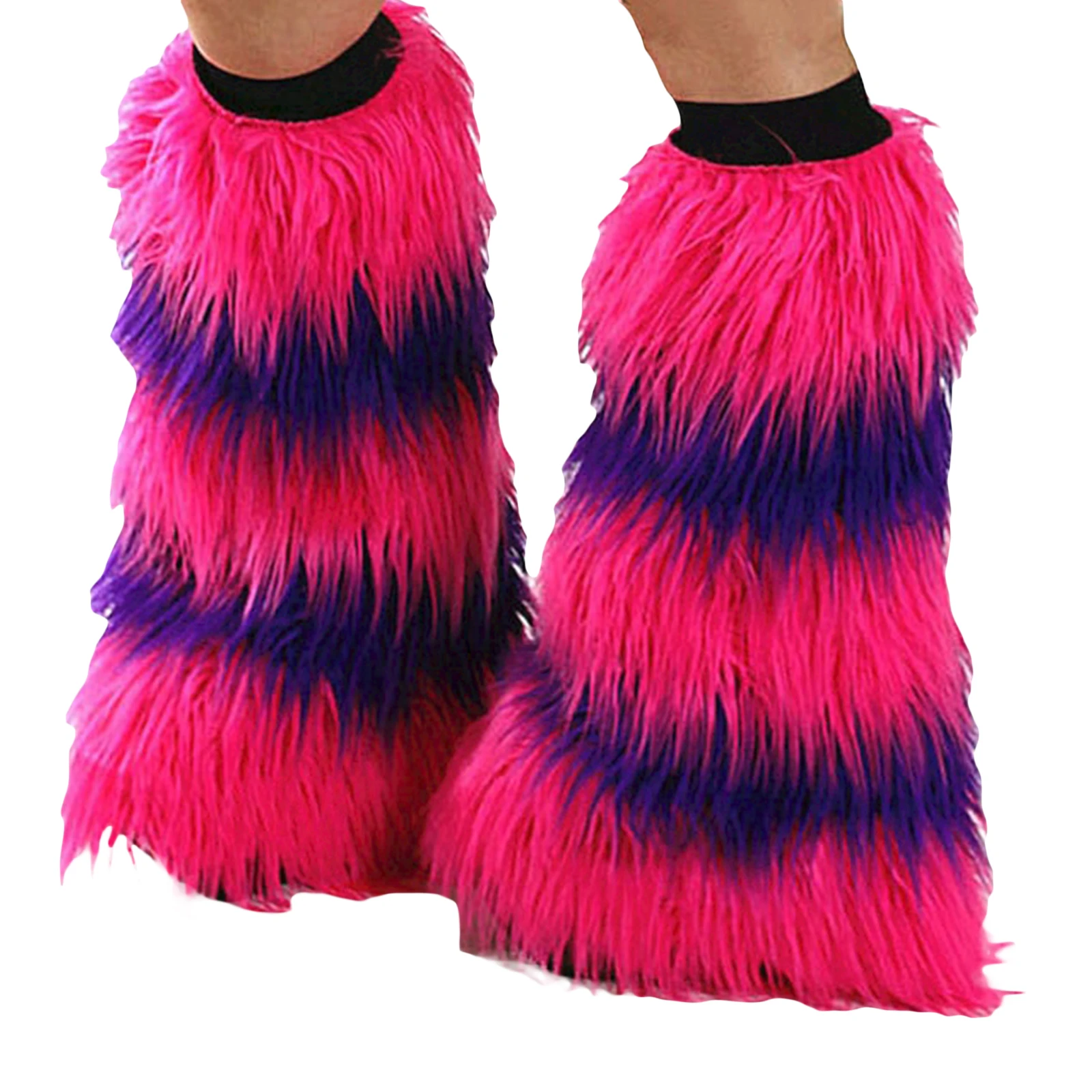 

Women Cable Knit Leg Warmers Winter Thick Knit Long Socks Goth Boot Socks for Party Clubwear ﻿
