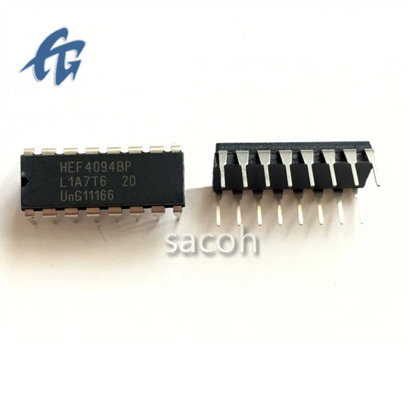 

(SACOH Integrated circuits) HEF4094BP 10Pcs 100% Brand New Original In Stock