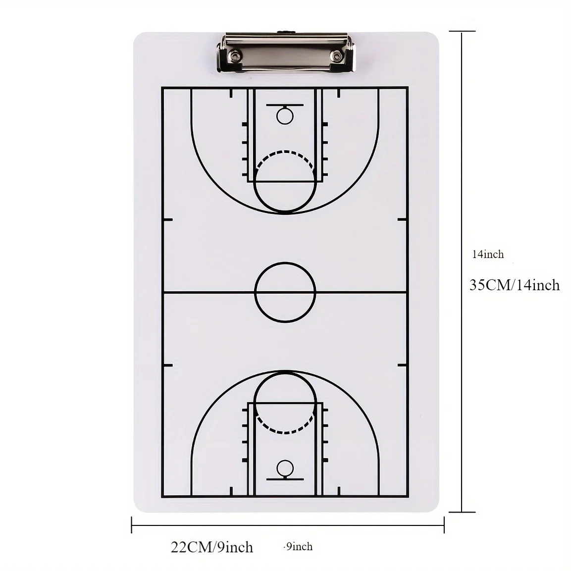 Basketball Coach Clipboard School Sports Training Coach Equipment