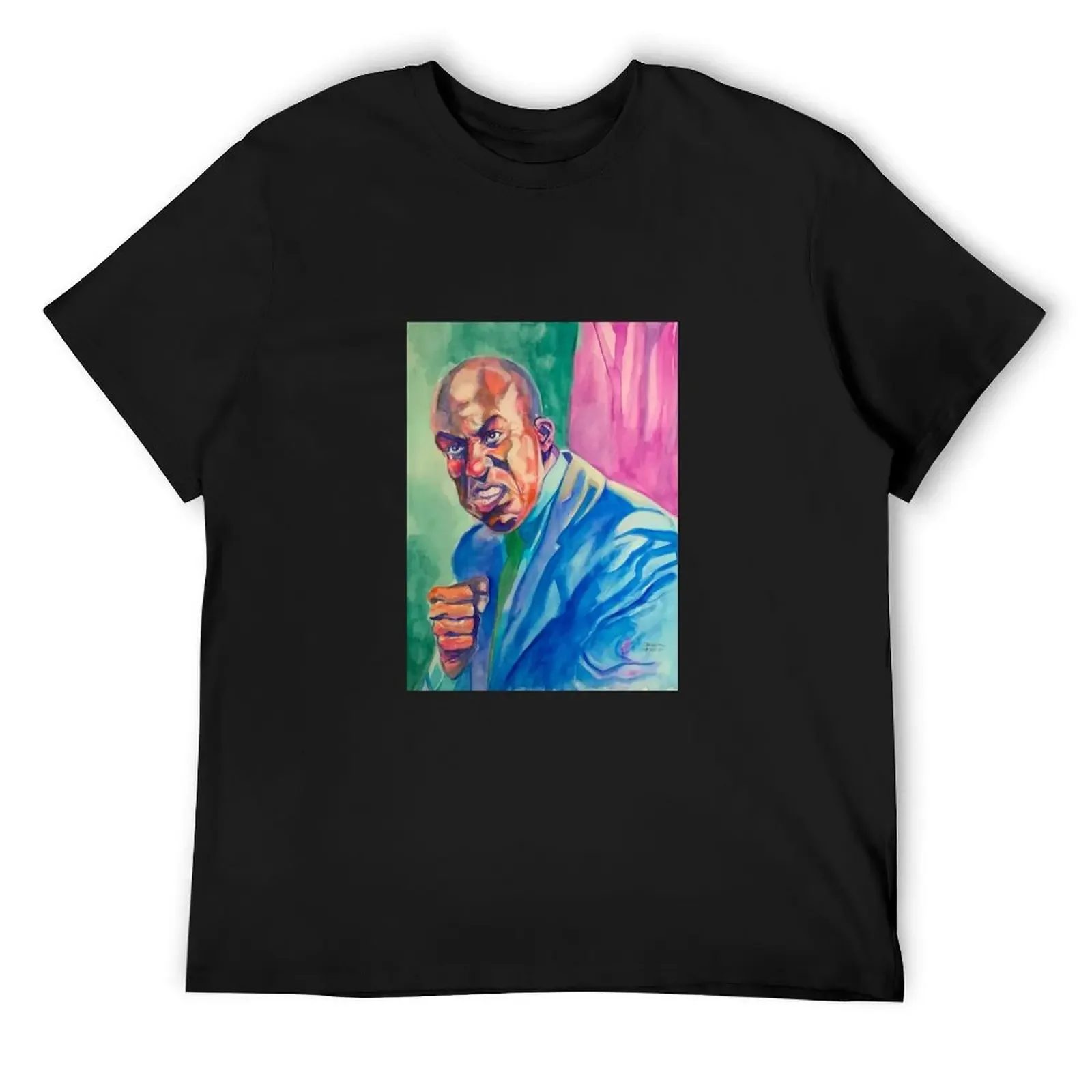 

Bill Duke Cooke Commando T-Shirt blue lock summer tops croswit shirt man mens t shirt