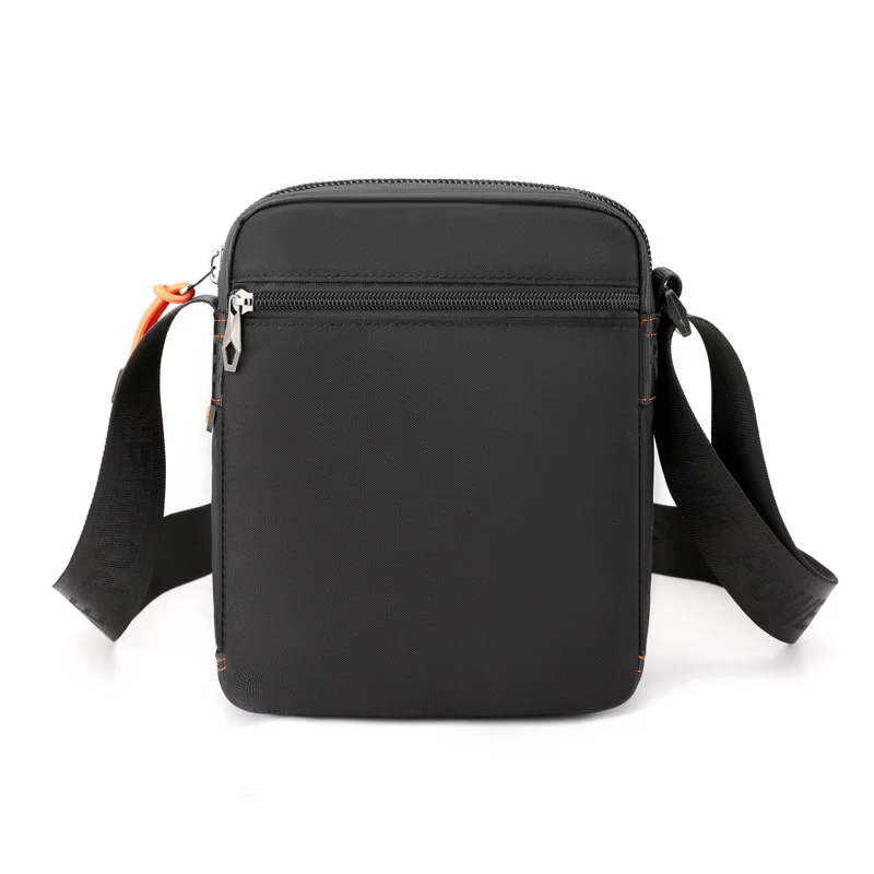 Bolsa mensageiro de tecido de nylon para homens, mini bolsa crossbody, bolsa de ombro casual de alta qualidade, moda