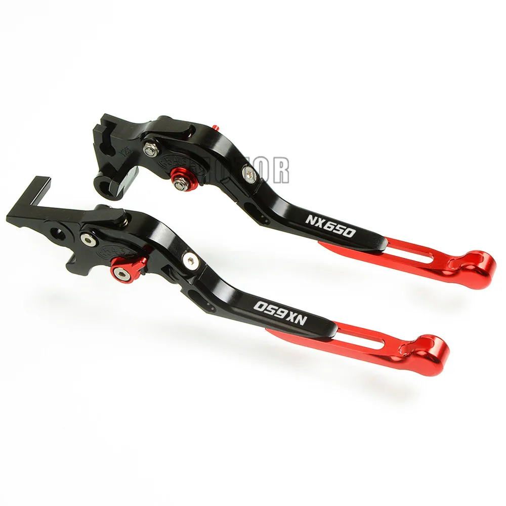 For Honda NX650 J-X Dominator 1988-1999 Motorcycle CNC Aluminum Adjustable Folding Extendable Brake Clutch Levers NX 650 JX J X