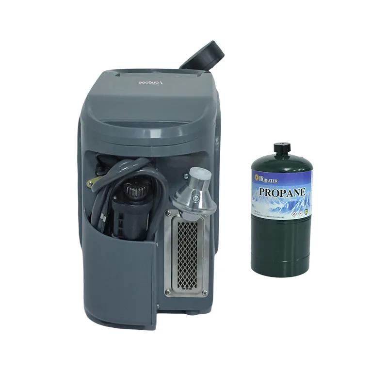 Outdoor Camping Portable Constant Temperature Shower Pump Propane Water Heater