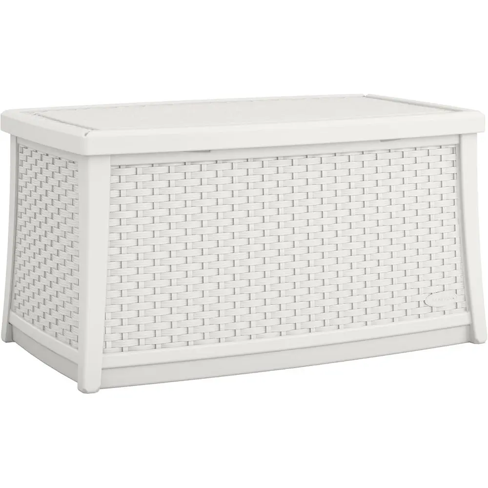 

Elements Coee Table with Storage, Weather-Resistant, Hinged Lid, Spacious 30 Gal. Hidden Storage, Ideal or Patios and Outdoor Sp