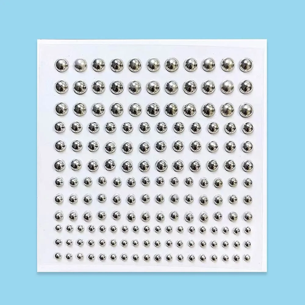 새로운 재사용 가능한 비침습 립 네일 스티커 라인스톤 5D 컬러풀 가짜 립 링 아크릴 다이아몬드 눈썹 링 페스티벌 네일