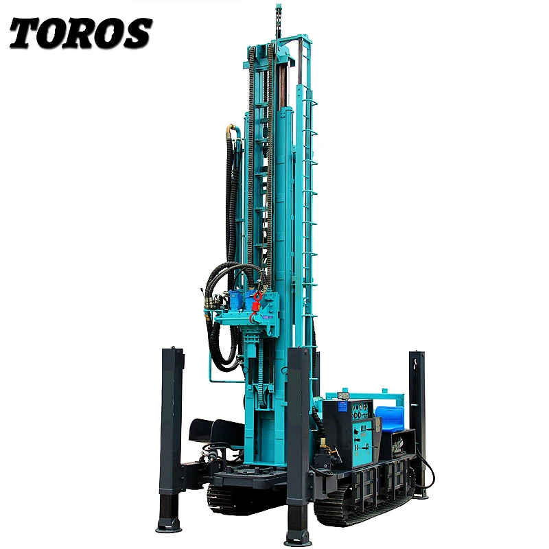 Factory Price 100m 130m Easy To Operate Hydraulic Trailer Bore Small Water Well Drilling Rig Machines Mining Machinery