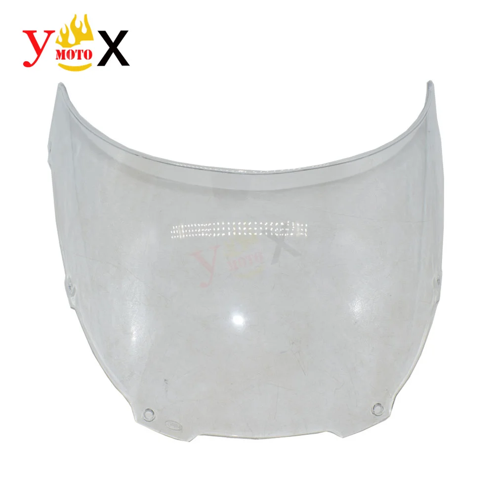 NSR-50 Motorcycle Black/Clear Windshield Windscreen Deflector