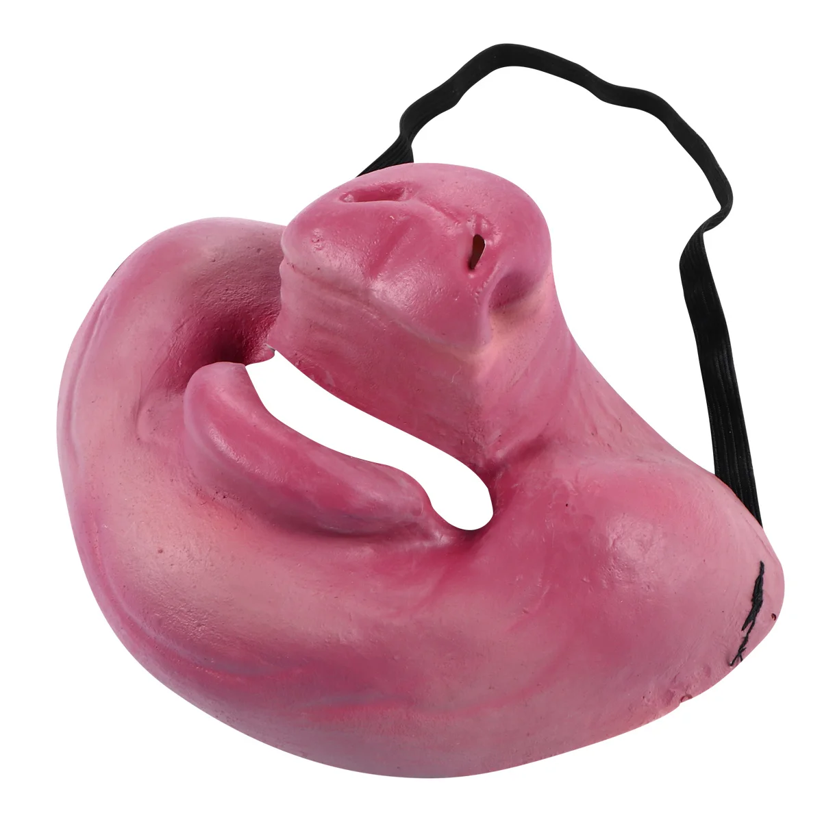 1Pcs Halloween Pig Half Face Mask Realistic Latex Scary Cosplay Costume Party Mask Prank Costume Halloween Masks