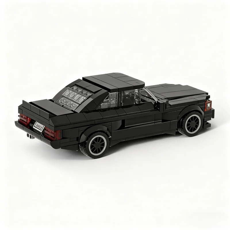 399 Stück MOC Mercedes Benz 6 0 Widebody City Champions Super Car Modell Weihnachtsgeschenke Bausteine Architektur Spielzeug
