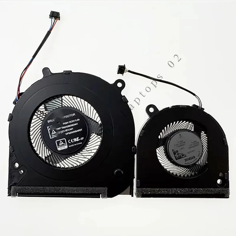 pp CPU and GPU Cooling Fan compatible for dynabook GX50L-K EX50L-K KA NS65C11-20G06