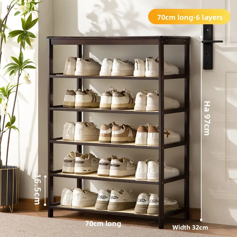 Shoe changing stool entrance household shoe cabinet sitting stool entry shoe stool can sit solid wood shoe rack bench