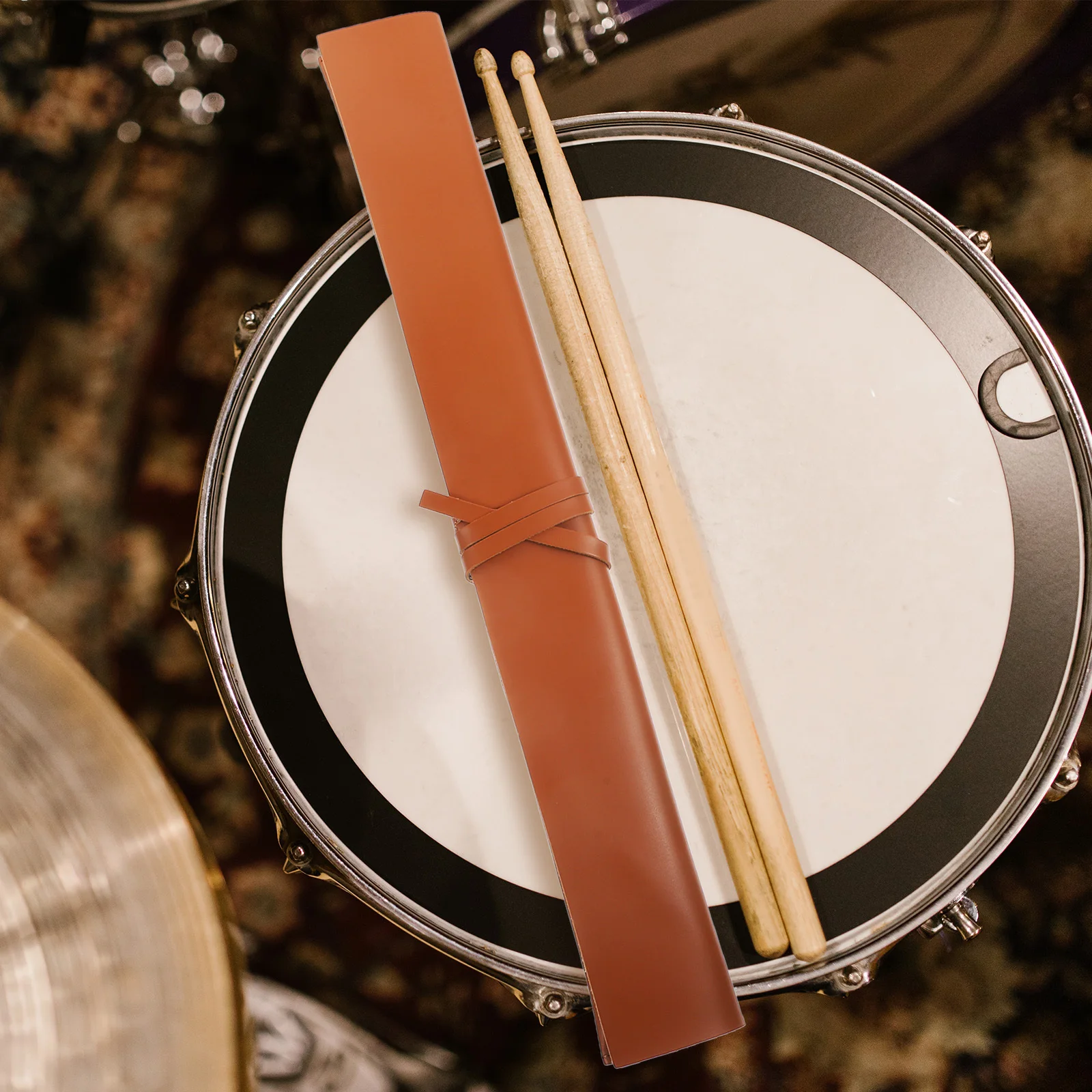 حقيبة عصا الطبل خفيفة الوزن، تصميم آمن وموثوق لسهولة الحمل والاستخدام، حقيبة حامل عصا الطبل