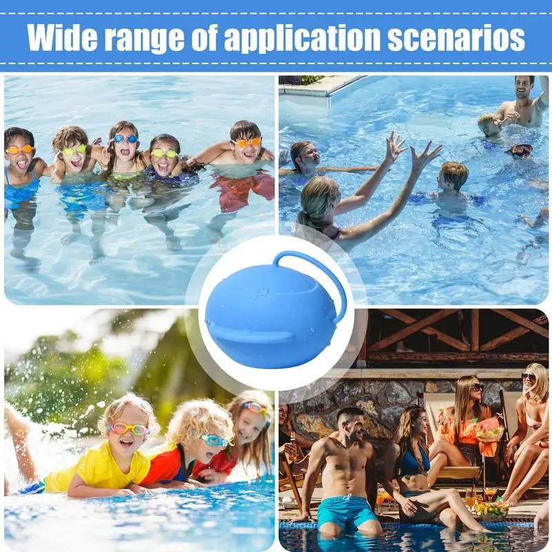 بالونات مياه قابلة لإعادة الاستخدام، قنابل مائية من السيليكون قابلة لإعادة الاستخدام، ألعاب خارجية قابلة لإعادة الملء، كرات ممتعة لحديقة حمام السباحة