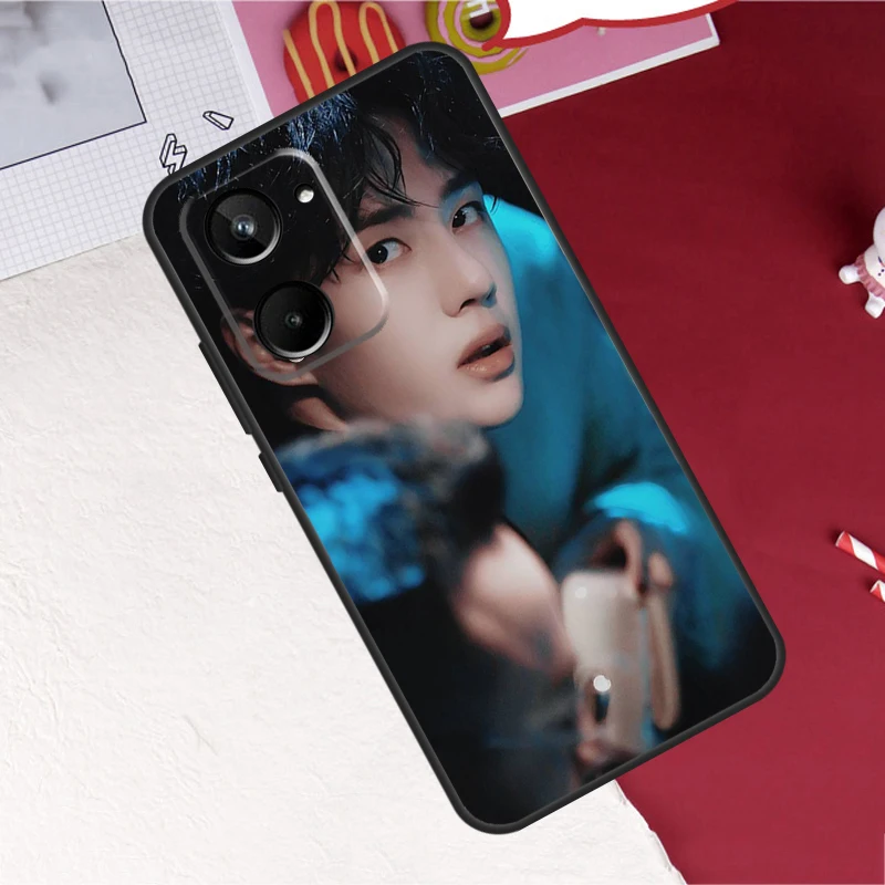 حافظة بتصميم وانج ييبو لهواتف ريليم GT Neo 5 3 2T 3t Master C31 C35 C30 C11 C15 C25 C21Y 8 9 10 Pro Plus Coque