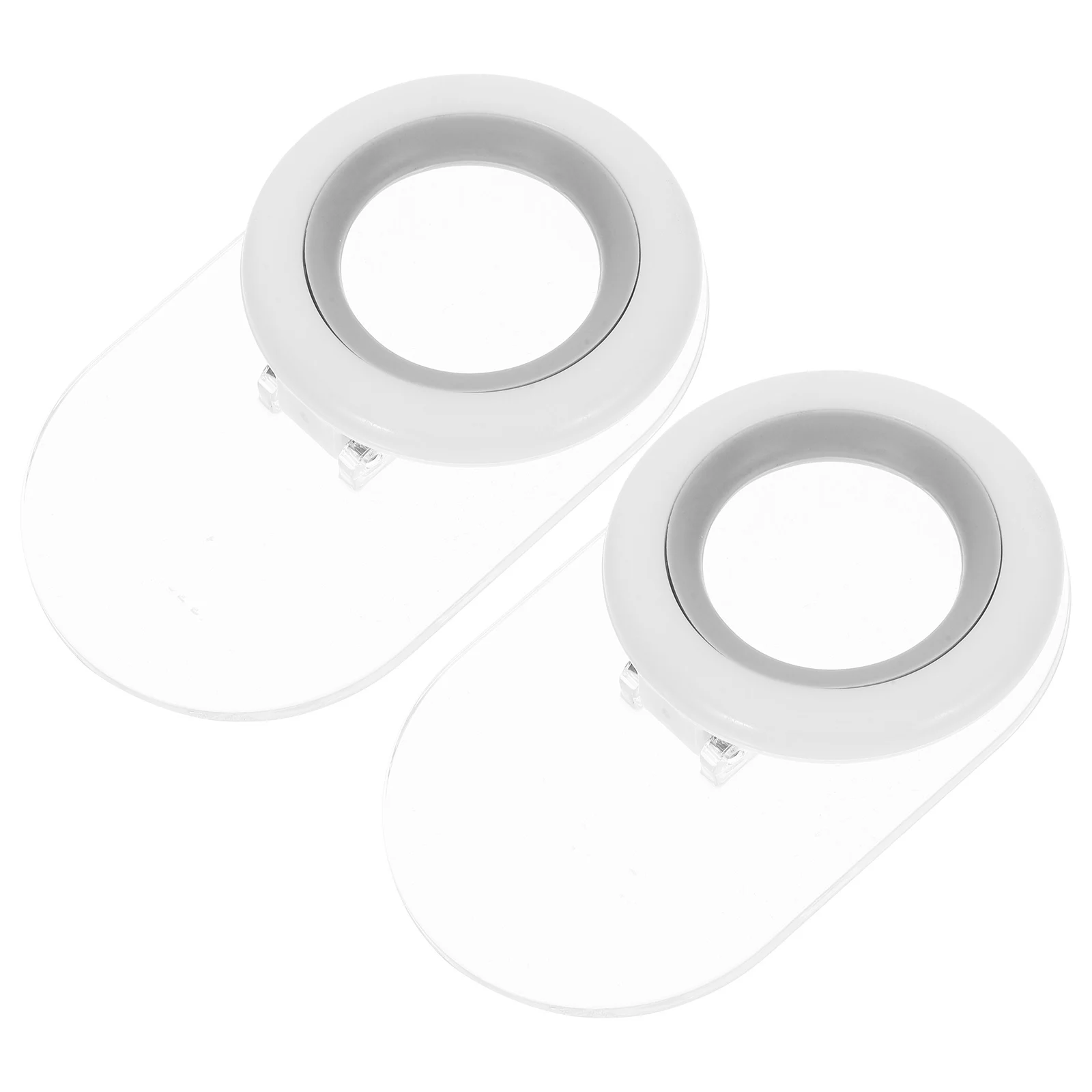 

2pcs Toilet Seat Lifters Durable Adhesive Bathroom Accessories For Home Office Hotel Use Portable Toilet Lid Lifter Wall Hanging