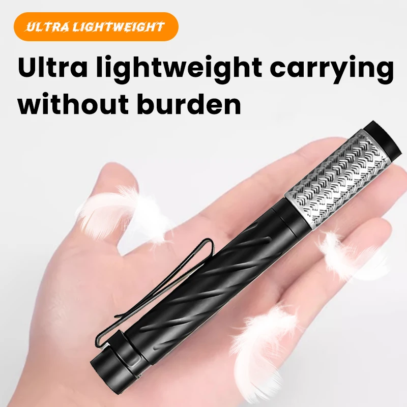 

LED Flashlight 3-Color Pen Light Pen Light Flashlights Pocket Bright Waterproof Pen Lights for Outdoor Inspection Work Emergency