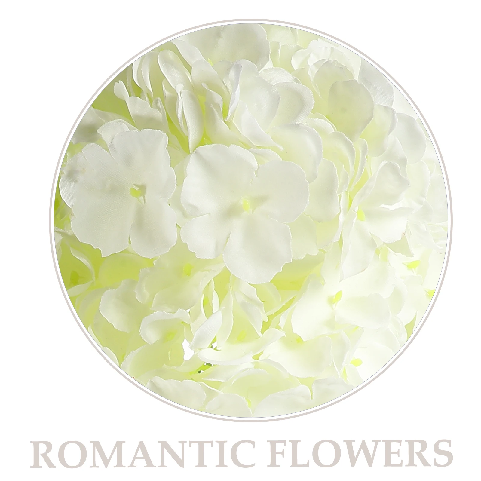 

Hydrangea Artificial Flowers Home Decor Wedding Party Living Room Decoration Fake Flower Stems White Faux Bouquet Adorn